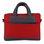 red canvas laptop bag