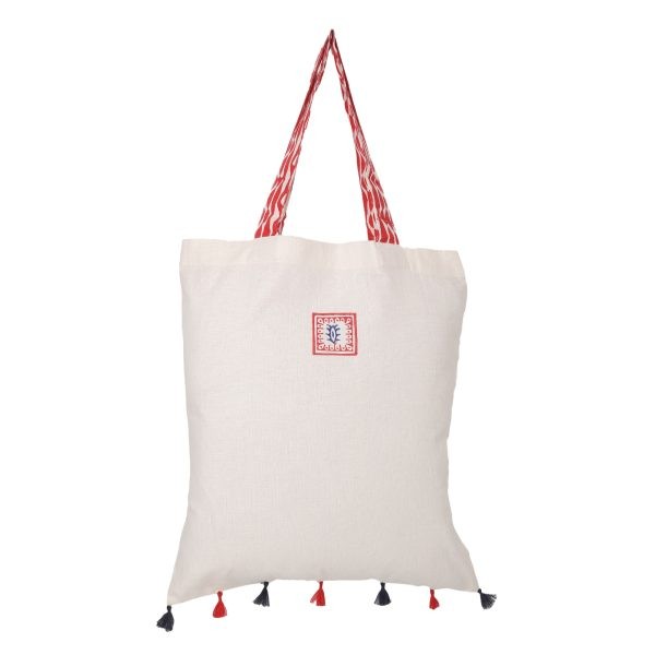 Unique Organic Tote Bag (back side).