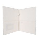 Professional Cotton Document Holder (from inside)