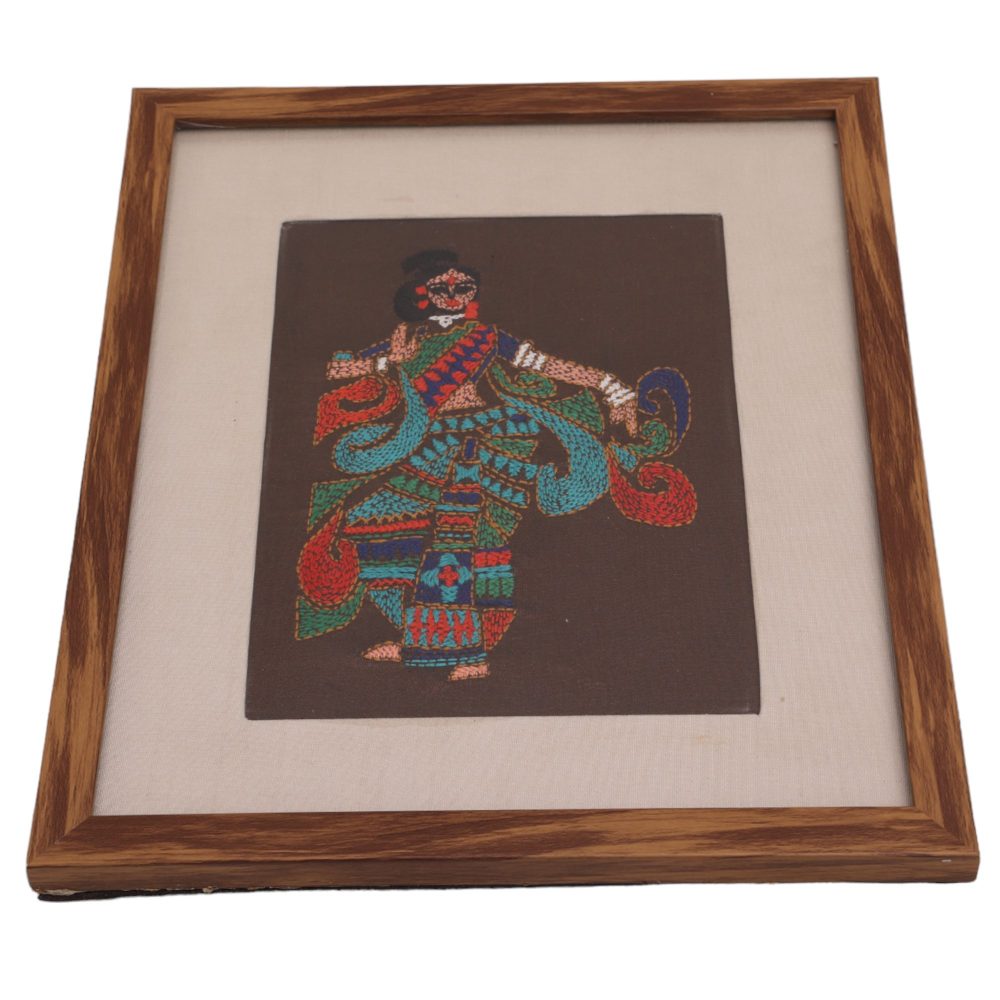 Wood Wall Decor Gift Bharatnatyam Motif