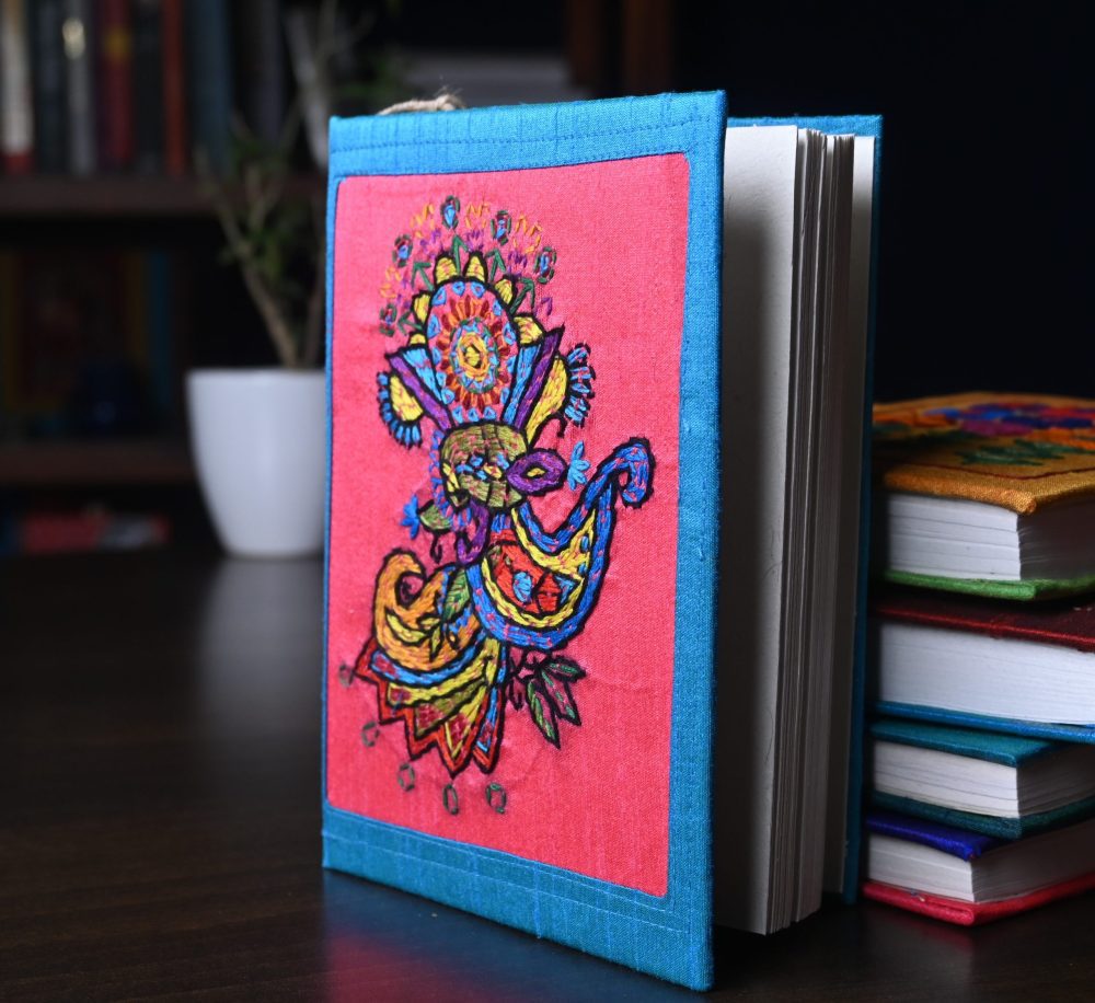 Indha Handmade Decorative Paper Diary with unique motif